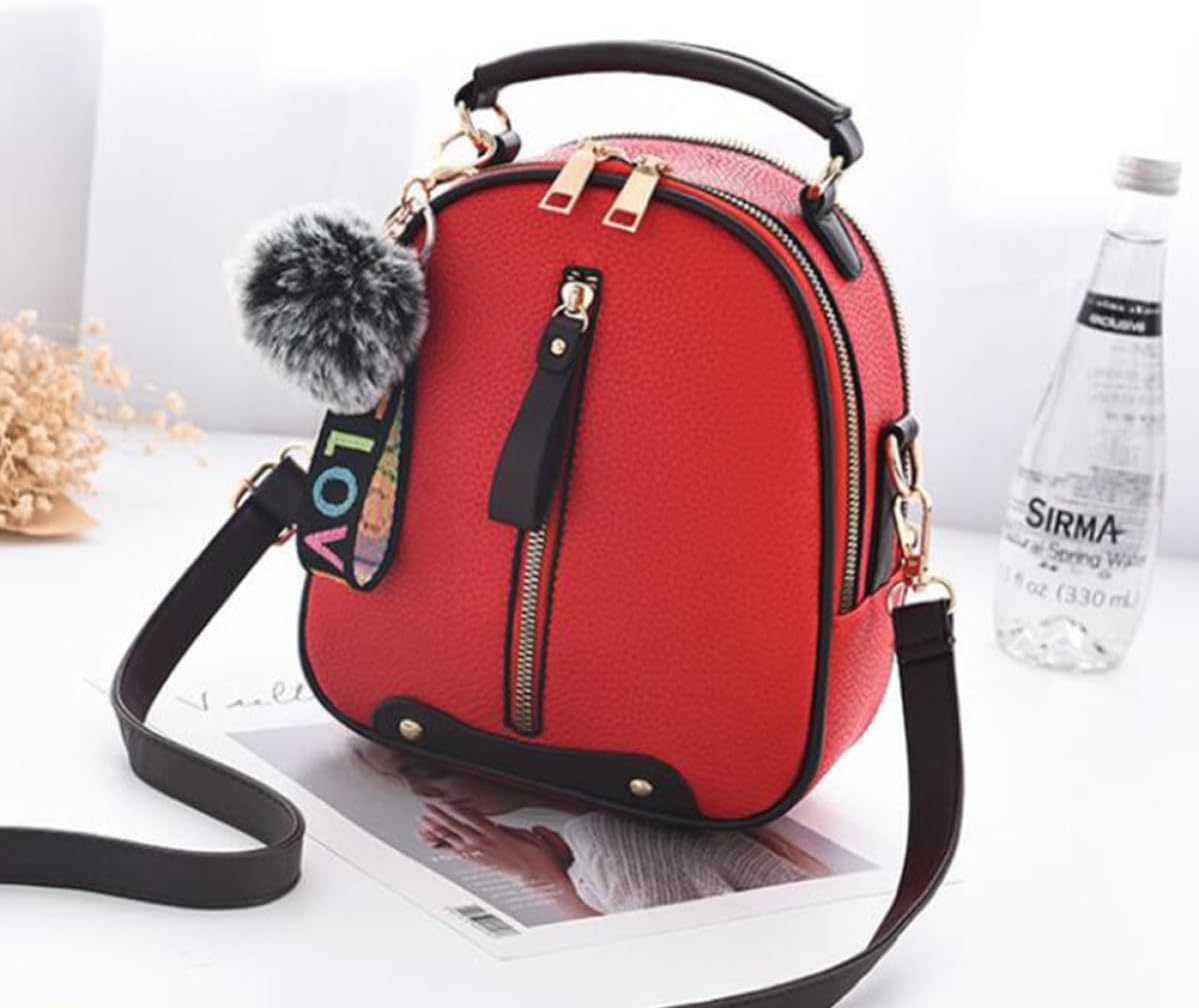 BESPORTBLE Women Mini Backpack Purse Fashion Bag PU Leather for Daily Work