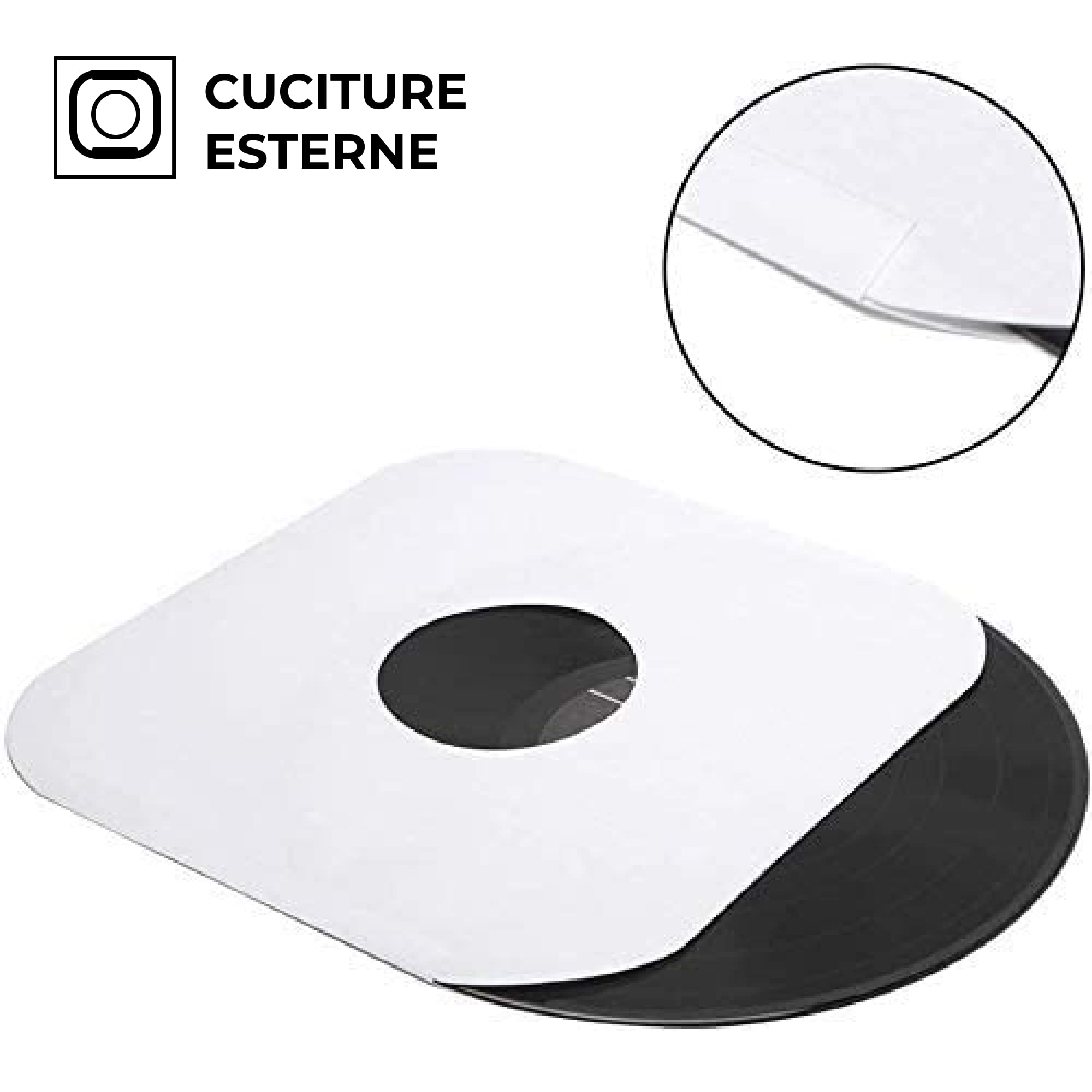 Big Fudge Buste Vinili 33 Giri - 100 Custodie Vinili - 50 Buste Esterne e 50 Interne con Bordi Arrotondati - Adatte a Dischi Vinile 12 Pollici - Custodie Protettive Trasparenti Resistenti