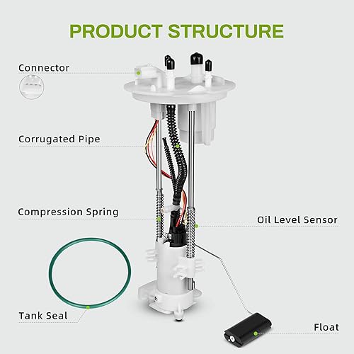 Miniatura 186 de AUTOSAVER88 Bomba de combustible compatible con Buick Lesabre/Park Avenue Cadillac Deville/Seville 1998-2005, Oldsmobile Aurora 2001-2003, Pontiac