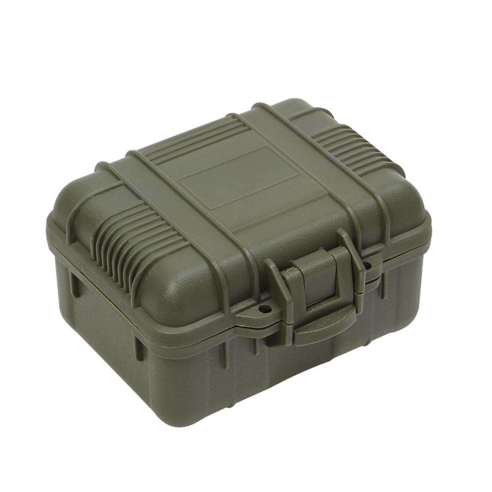 Tool Box Plastic Toolbox Sealed Waterproof Equipment Box Shock-proof Instrument Case Safety Protective Tool Outdoor Portable(Green)