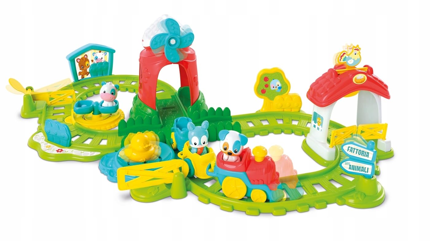Clementoni BABY Trenino del contadino con suoni 17391