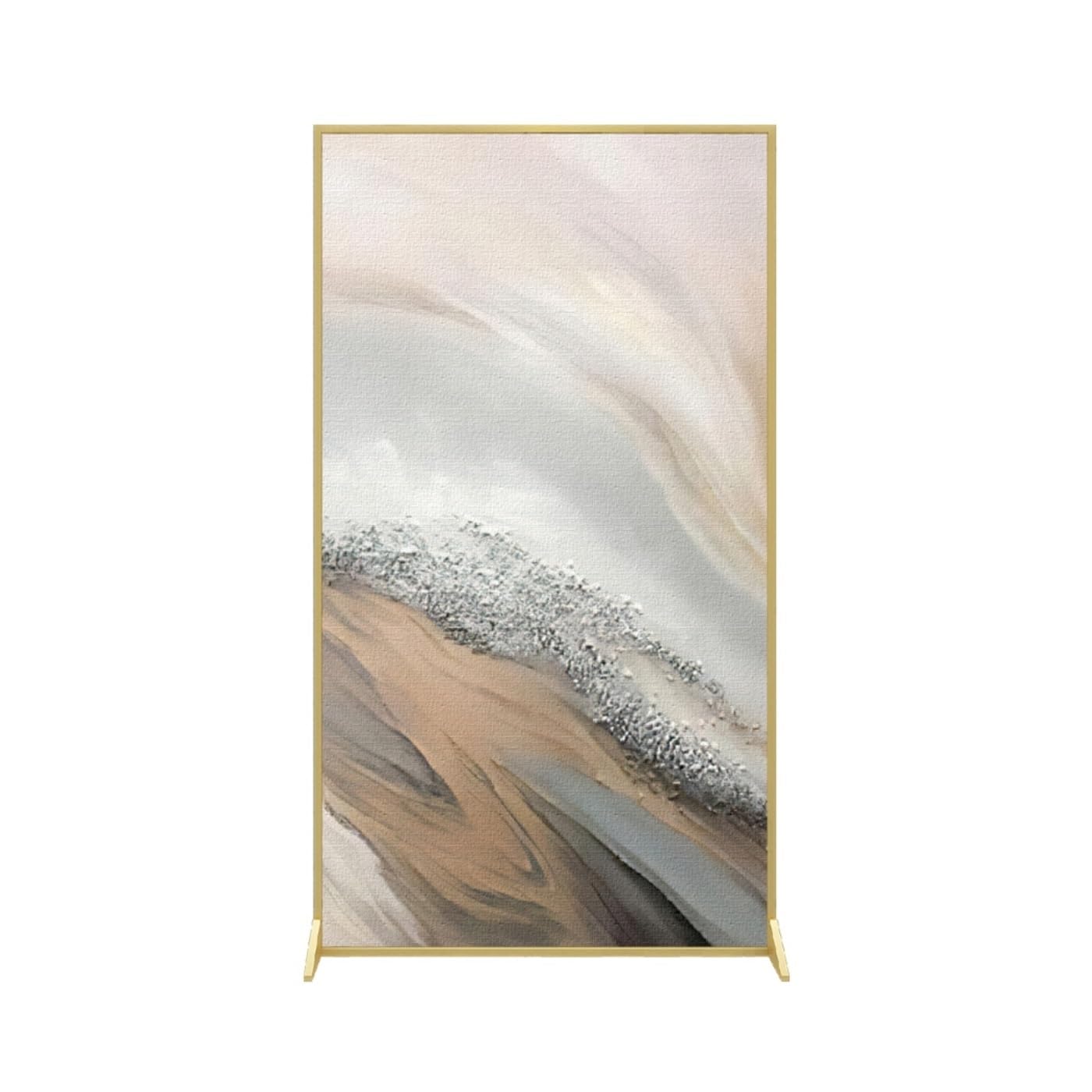 Privacy Screen Simple Sandstone Screen Partition Decoration Living Room Office Porch Background Wall Floor Seat Room Divider
