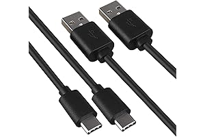 2-Pack Amazon Fire Tablet Charger Cord USB-C: Power Your Devices Conveniently
