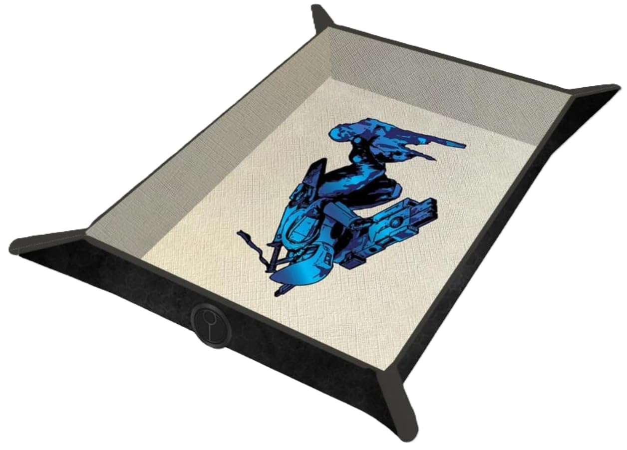 Asmodee T'au Empire Codex Aligned Folding Dice Tray Premium: Warhammer 40,000 - Board Game