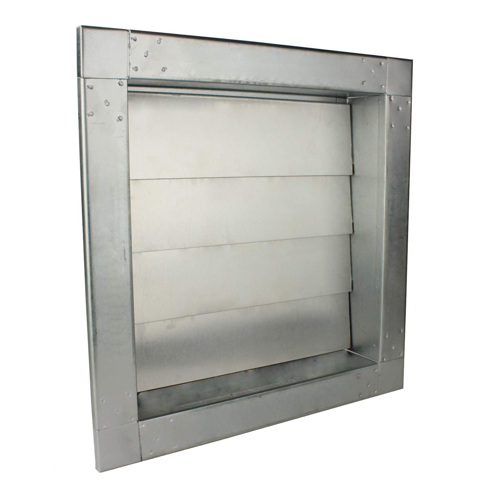 VONLIS Haeusler-Shop - Rejilla de ventilación (láminas de aluminio, 600 x 600 mm)
