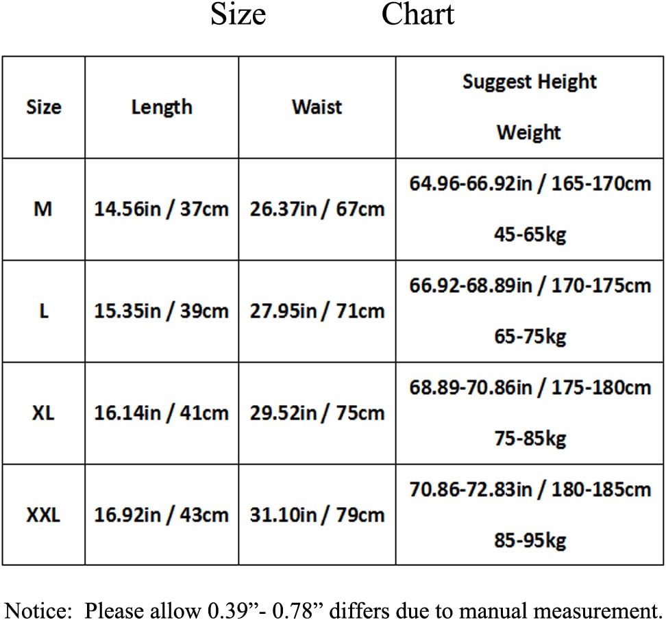 Men’s Padded Shorts Compression Protective Underwear Hip Butt Pad Short Pants
