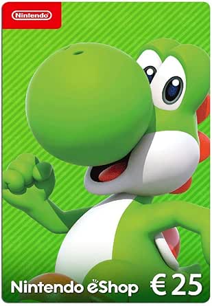 Nintendo eShop Carta regalo 25€ | Codice download (EU) | Switch : Amazon.it: Videogiochi