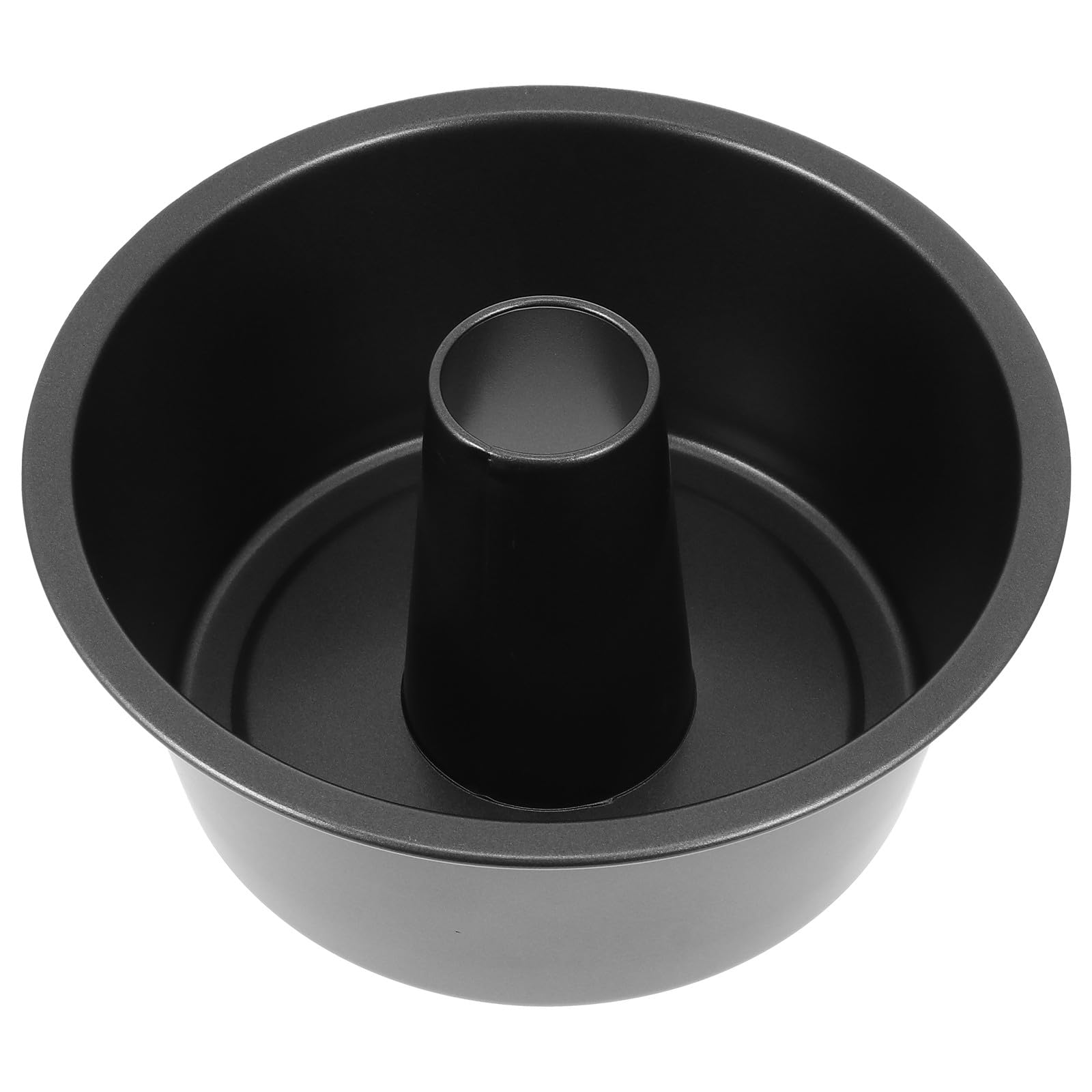 Gadpiparty 1pieza Molde para Bizcocho Redondo de Acero al Carbono de Alta Resistencia Antiadherente y Reutilizable Molde para Horno con Borde Curvado para Repostería y Pastelería