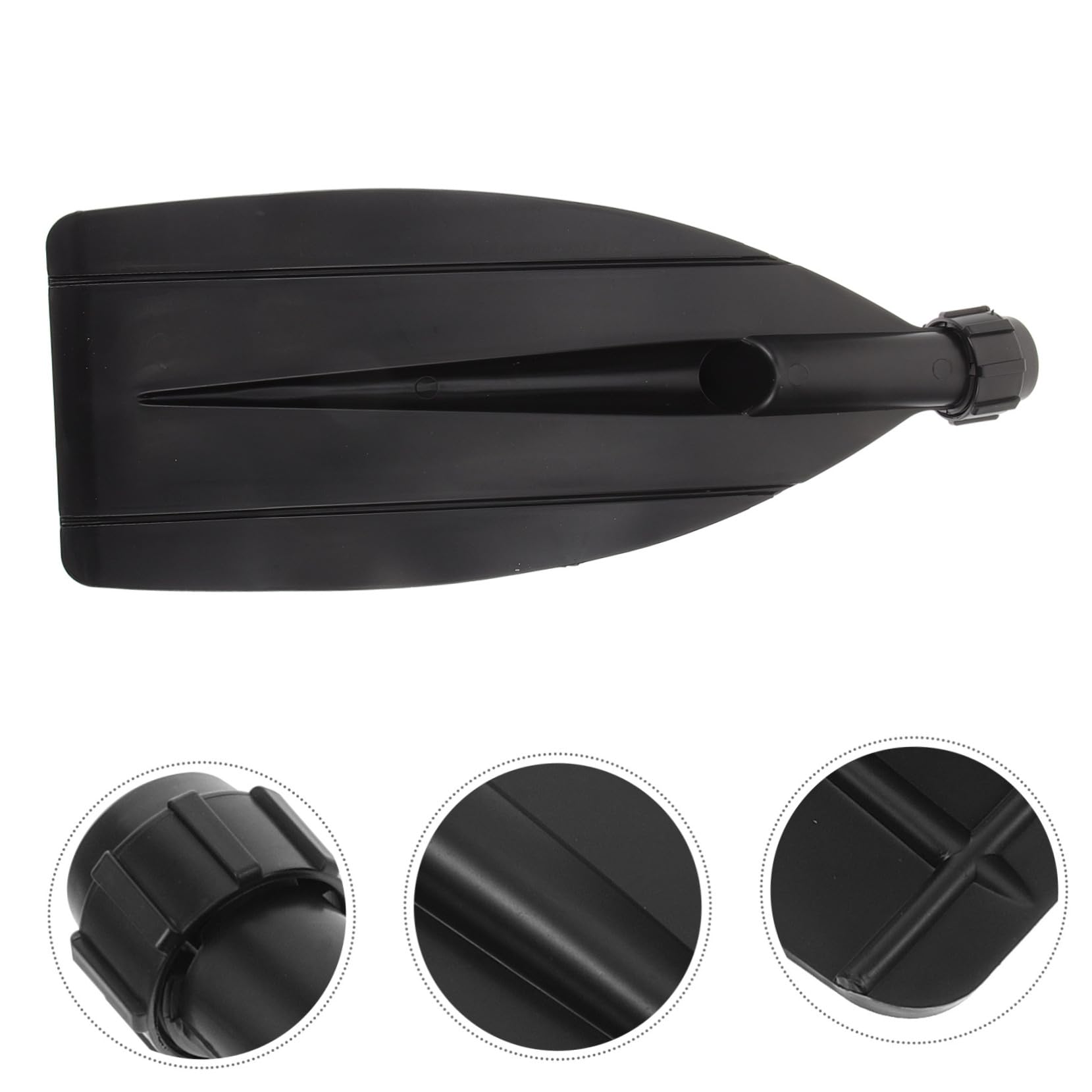 UPKOCH Kunststoffschaftpaddel Paddeln Ersatz Freizeit Hoch Tragbar Sup Ruder Griffe Welle Ausziehbares Paddel Surfbrett Schwimmendes Paddel Kajak Paddel Board-paddel Plastik Black