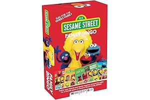 Sesame Street Family Bingo Game