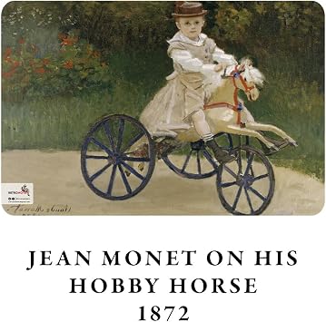 Retronote Impressionism Series - A5, Claude Monet 4'lü Defter Seti I, Çizgisiz, Toplam 256 Sayfa, Her biri 64 Sayfa, Tel Dikiş, Esnek Kapak, Oval Kenar, Tuval Doku, 60 gram, Sarı Krem Renk