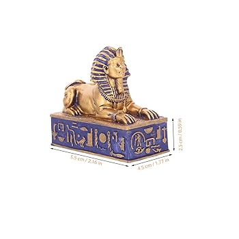 Amazon.co.jp: STAHAD スフィンクス ファラオの胸像彫刻