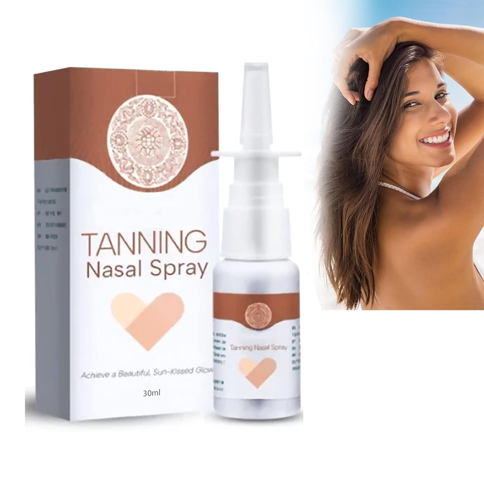Tanning Spray,Tanning Nasal Spray,tanning Sunless sprays,Deep Tanning Dry spray,Sunless tanning Mist,Self-Tanning Facial Mist,Natural-Looking Tan (1PCS)