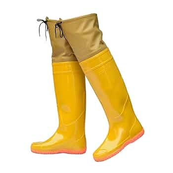 靴 WISTON LONG RAIN BOOTS Rubber Boots Woman 799 RUBBER BOOTS High Cut BLACK