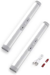 Automatic Motion Sensor Lighting with Eye-Protection Design Closet Light, LED for Wireless Lighting Pantry Light, Rechargeable Night Lighting for Cabinet Light(100Lumen, 6000k 80+CRI)