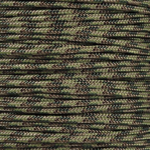 West Coast Paracord 425 Paracord (3mm) - 10, 25, 50 or 100 Foot Hanks - Made of 100% Nylon - For Tactical, Crafting, Survival, General Use