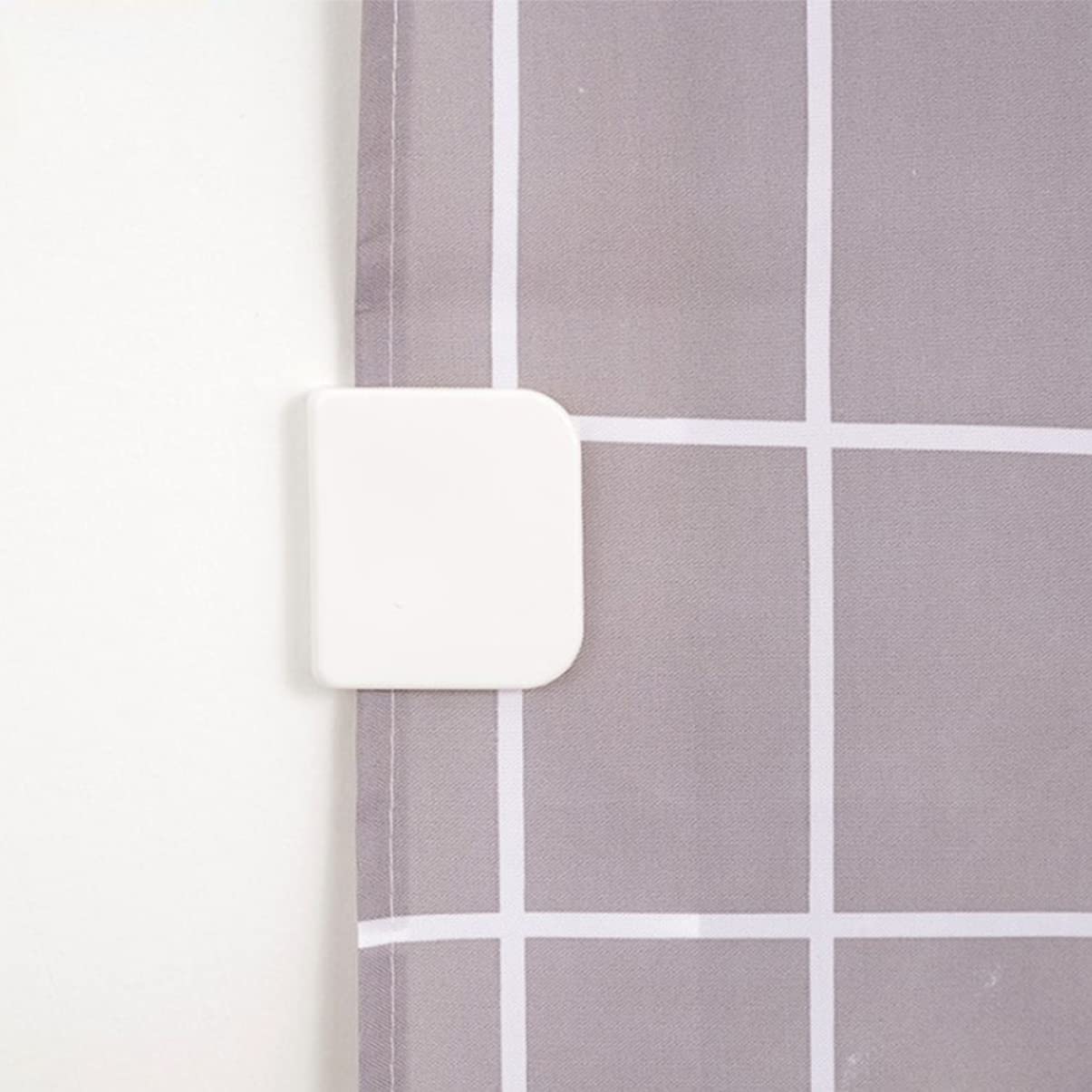 Baluue Sets Vorhang Clips Vorhang Starke Klebstoff Schnelle Installation rutschfeste Für Badezimmer Pcs