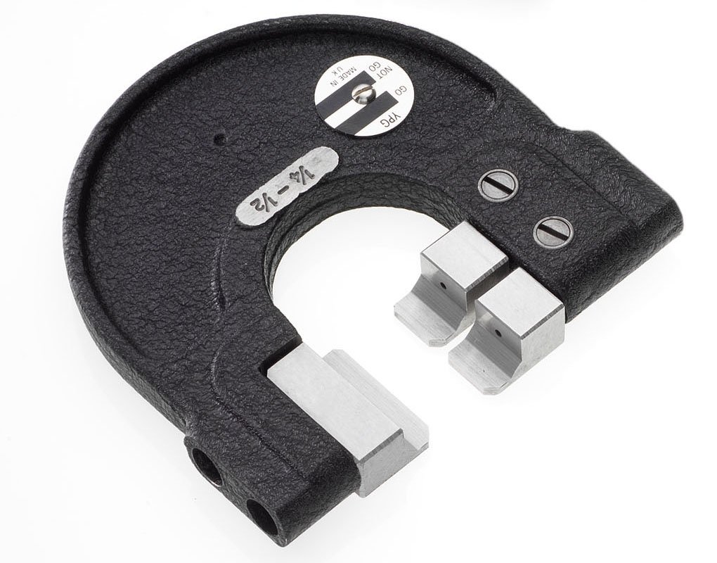 YPG U4 Adjustable Limit Snap Gage for Measuring External Grooves, 3/4