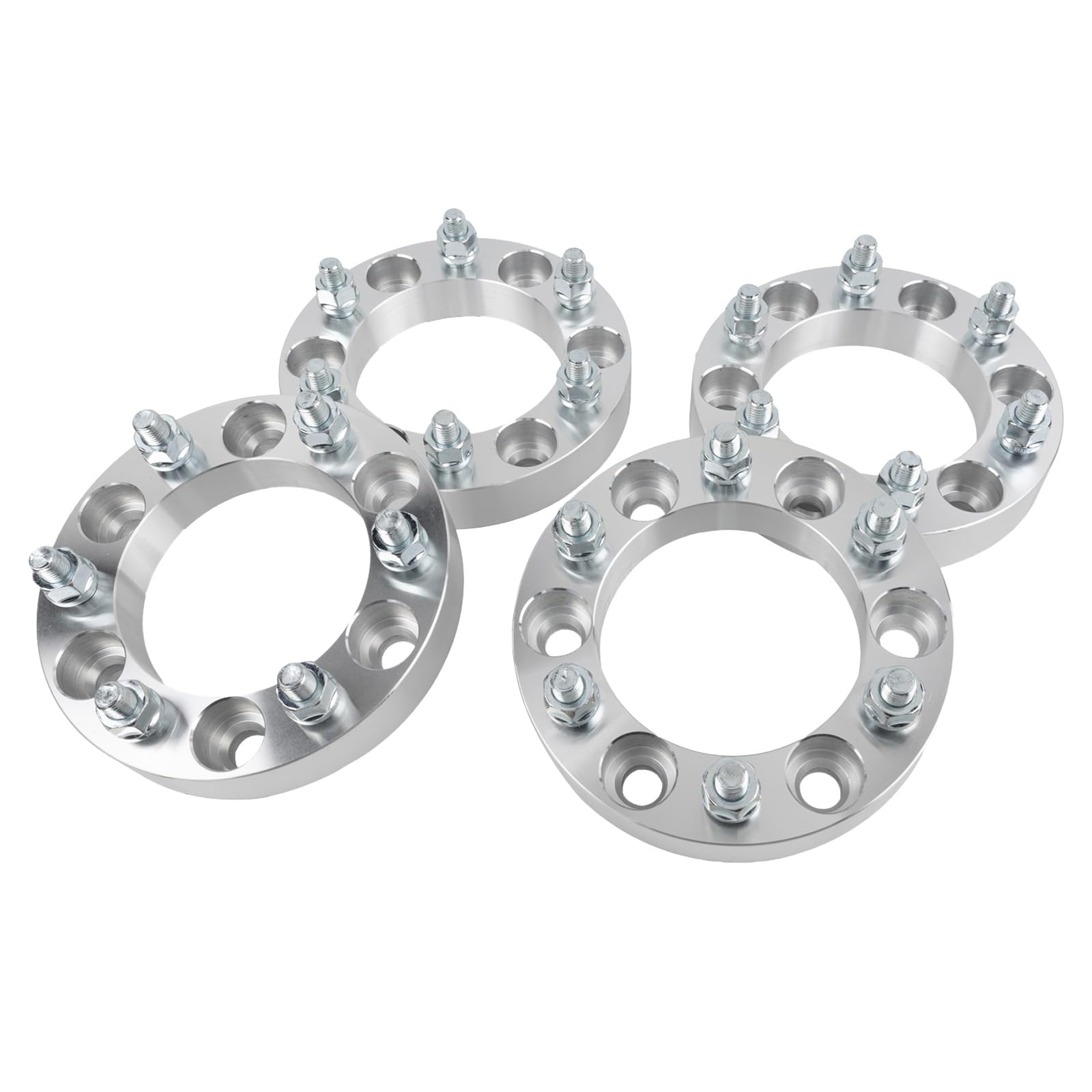 Separadores de rueda, grosor de 30 mm, orificio central de 108 mm, 6 pernos, compatible con F-0rd Ranger T-0-yota Hilux todos los años de construcción Landcruiser Pajero /4Runner/Isuzu 1969-2008 LM