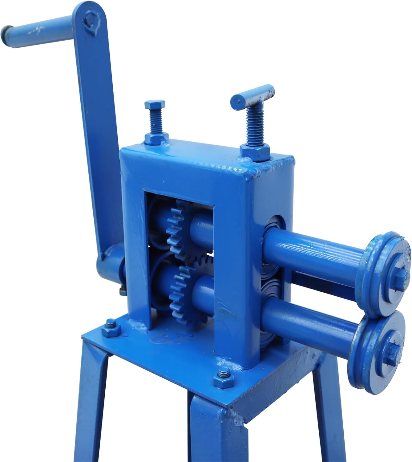 Manual Seam Lock Forming Machine Sheet Metal Seamer Rolling Forming Machine for 0.4-0.8mm Iron/0.4-1.5mm Aluminum Plate