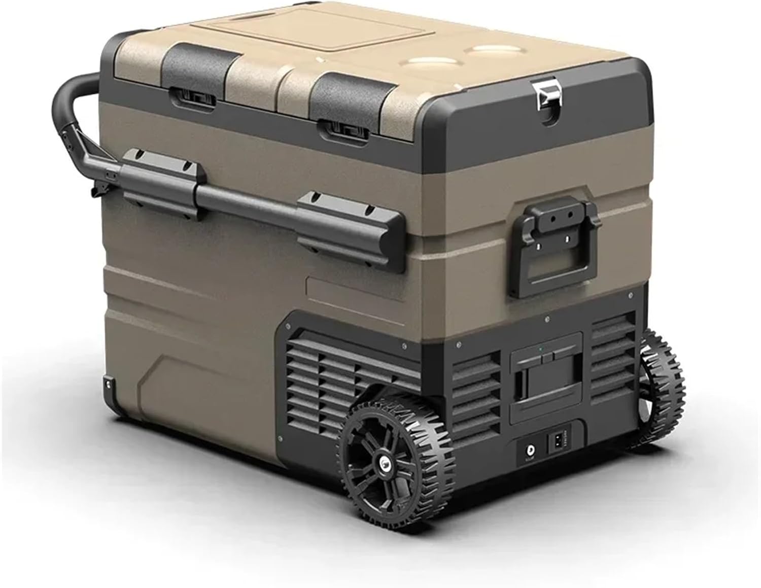 Car refrigerator Portable 220v Double Door Car Refrigerator Compressor Refrigeration 12V24V Car Home Dual-use Freezer Refrigerated Quick-freeze F Car mounted freezer(TAW45 car home use)