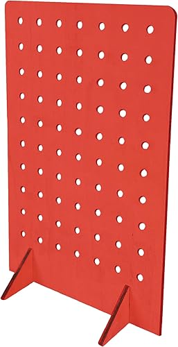 Miniatura 12 de Soporte de exhibición de tablero perforado para joyas, ferias de manualidades, ventas, eventos de proveedores, herramientas, accesorios para tablero