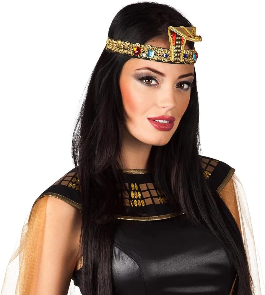 Boland 04241 - Headband Nile Queen, Tiara, Headpiece, Queen of the Nile, Egypt, Cleopatra, Accessory, Carnival, Theme Party