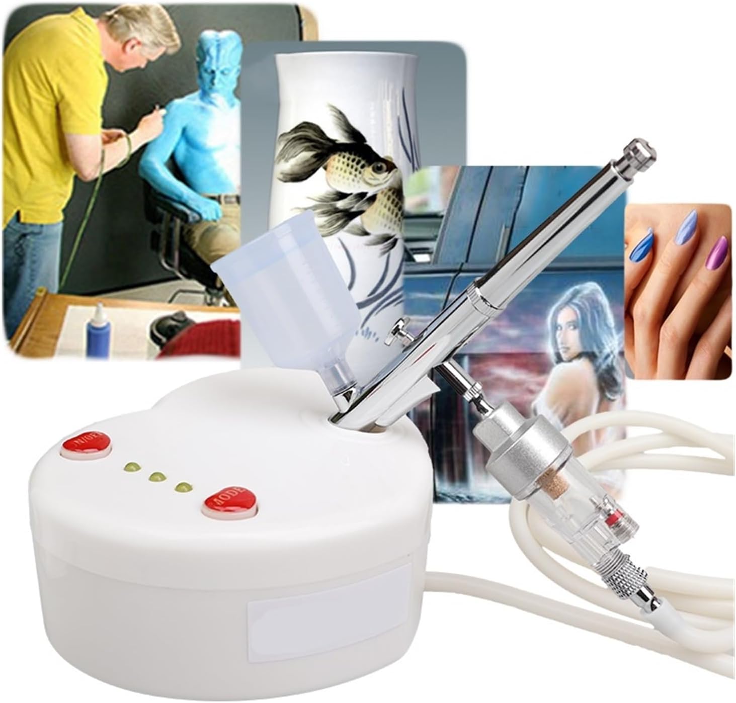 楽天市場】エアブラシ 充電式 エアスプレーガン コンプレッサー ハンドピース USB type-C エアーブラシ ブラック 塗装 DIY 絵画 :  KONEKA Store 楽天市場店 コンプレッサー塗装噴霧器エアブラシメイクアップアートボディケーキモデルカー水充填 幅広い分野に適用される(0449-LW-C)