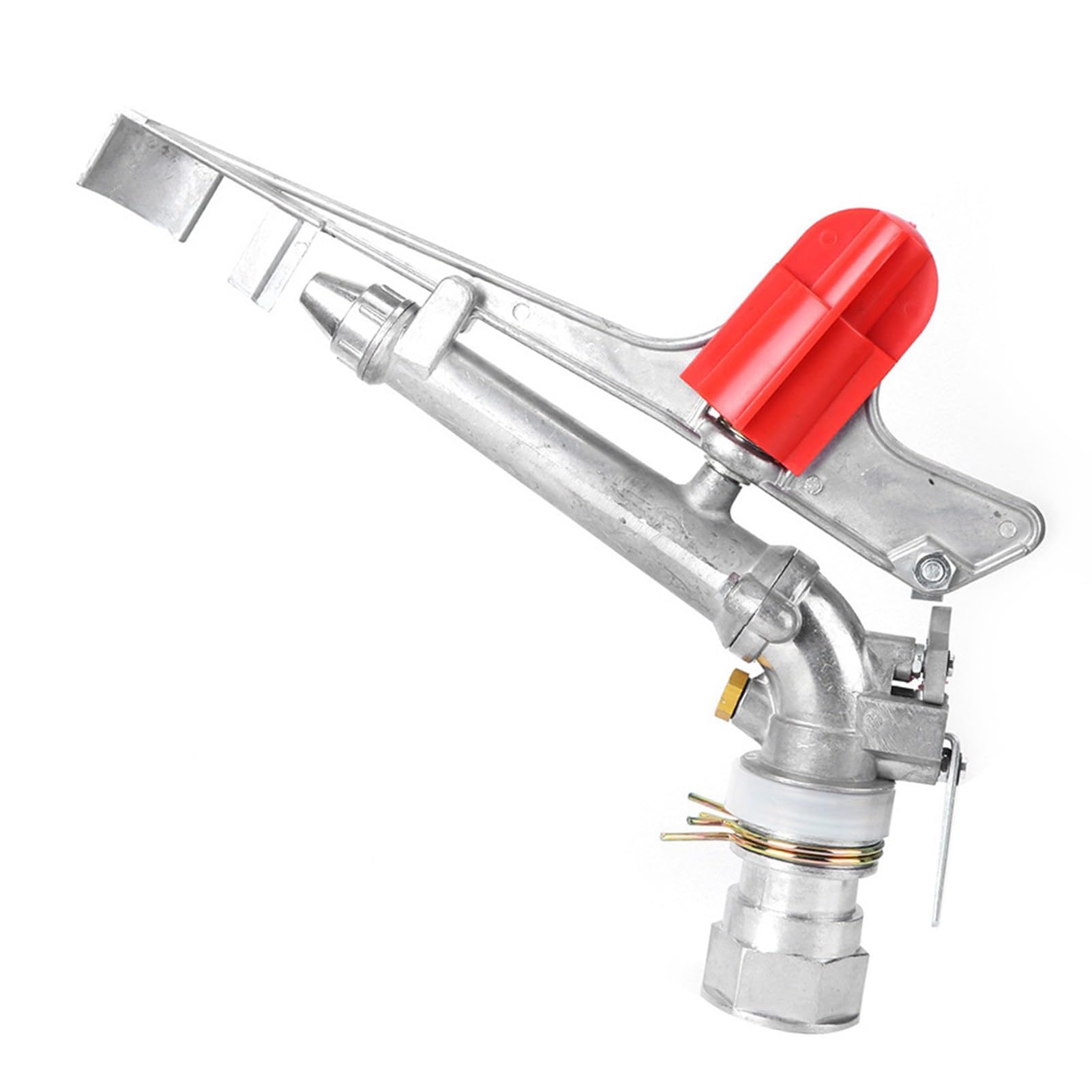Tissting Irrigatore Rotante 1.5in DN40 con Filettatura Femmina per Giardino - Irrigatore a Oscillazione per Prati Parchi Spazi Verdi con Getto Regolabile e Ampia Copertura