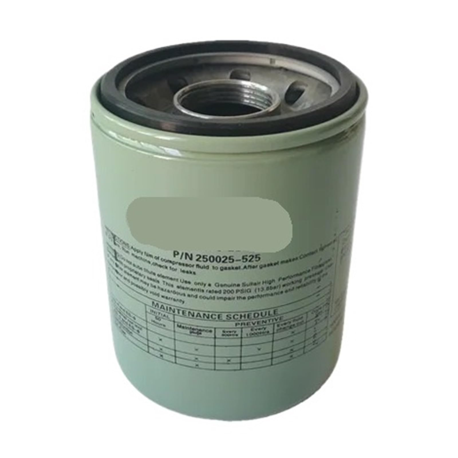 CLEUFWKO Oil Filter 250025-525 for Screw Air Compressor