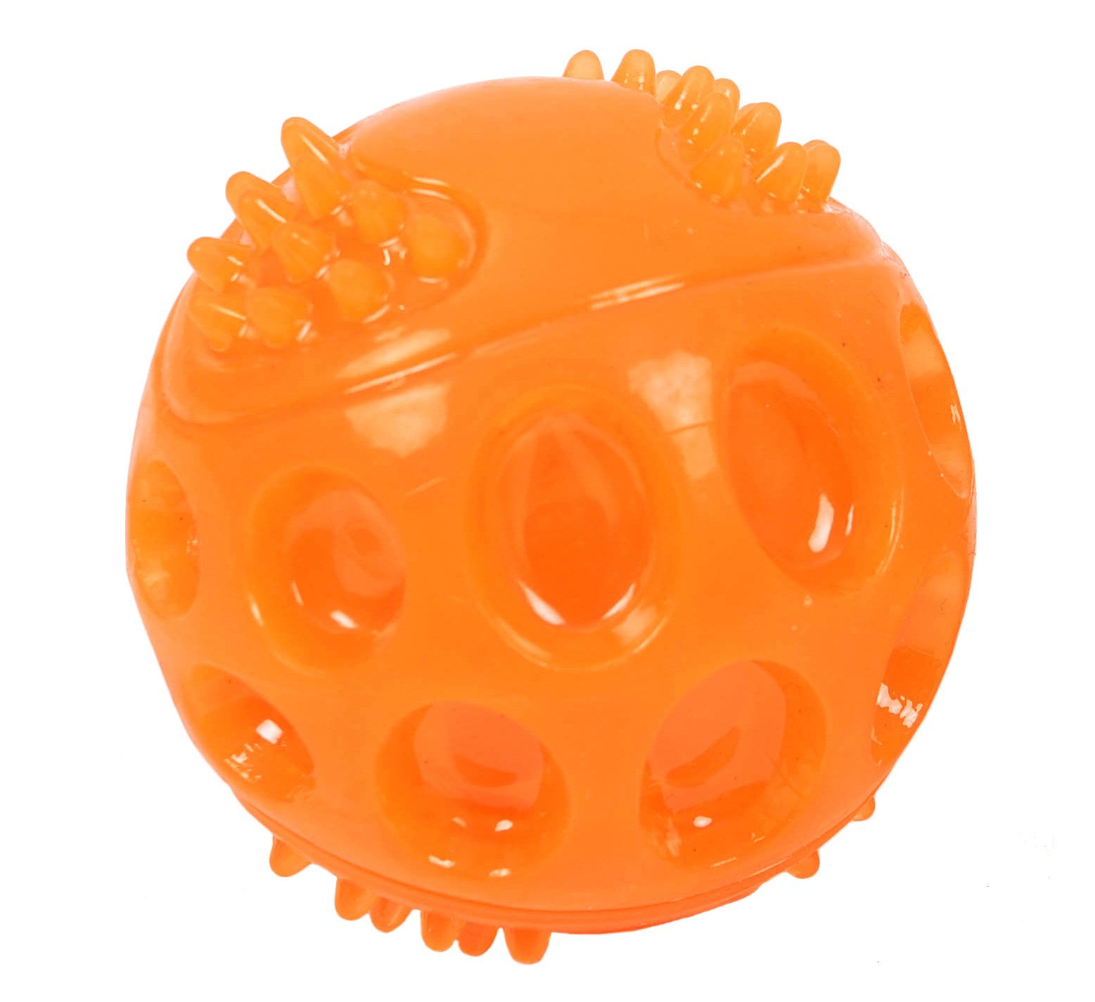 Dog Toys Squeaky Chew Ball Toy for Chewers (S)