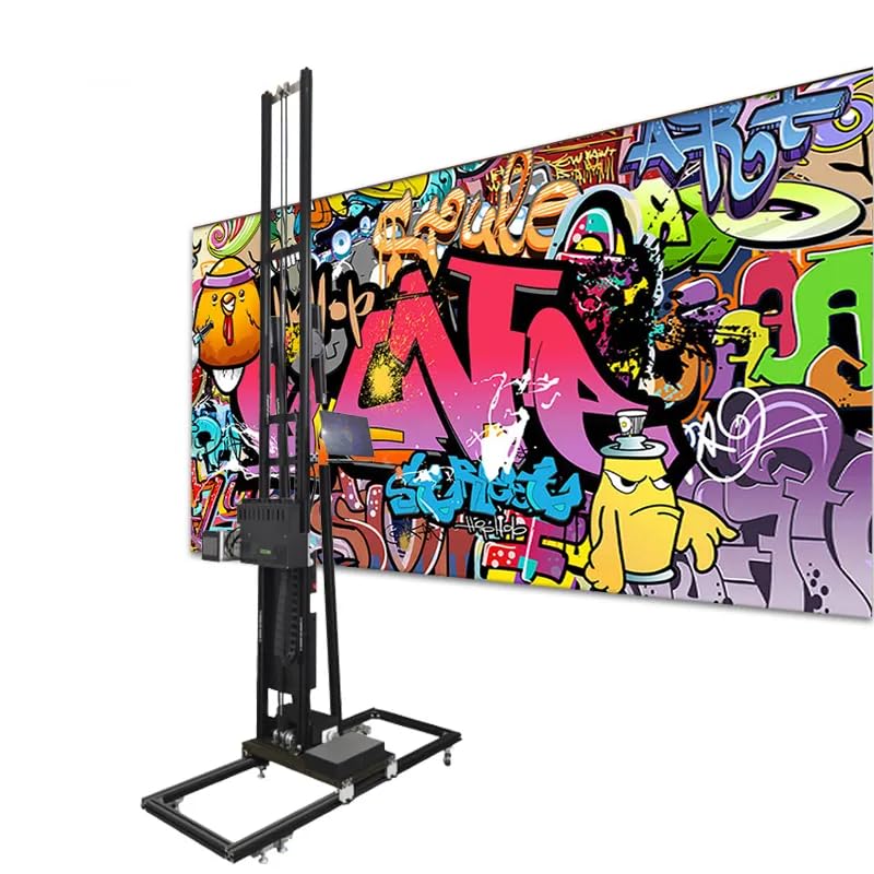 Wall Art Printing Machine Direct Painting To Wall Ceramic Glass Outdoor CMYK 3D UV Printer