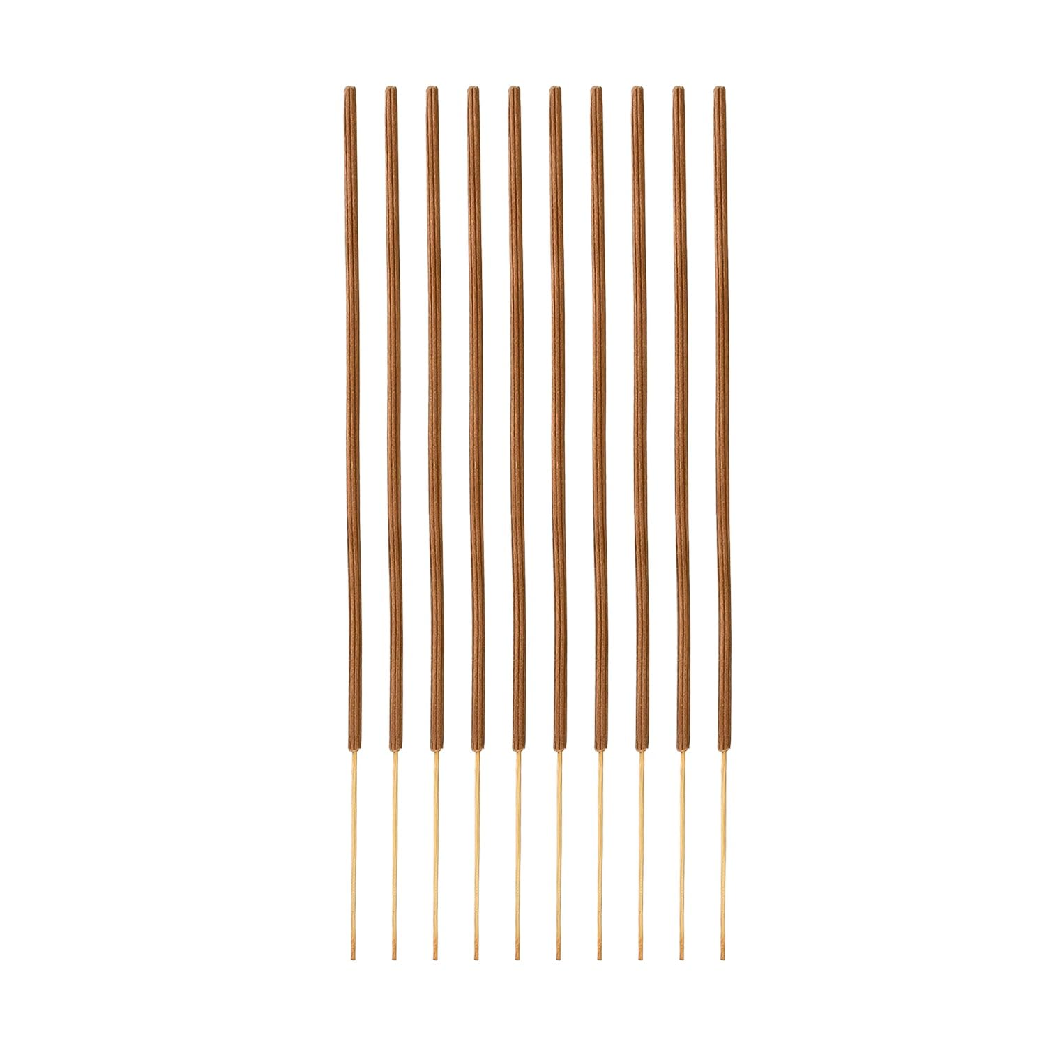 TACTIQ Natural Floral Blend Incense Sticks | Natural Handcrafted Mix Fragrance Long Agarbatti for Pooja, Temple, Religious Rituals, Meditation, Yoga and Office Use (Brown, 10 Sticks)-picture-20