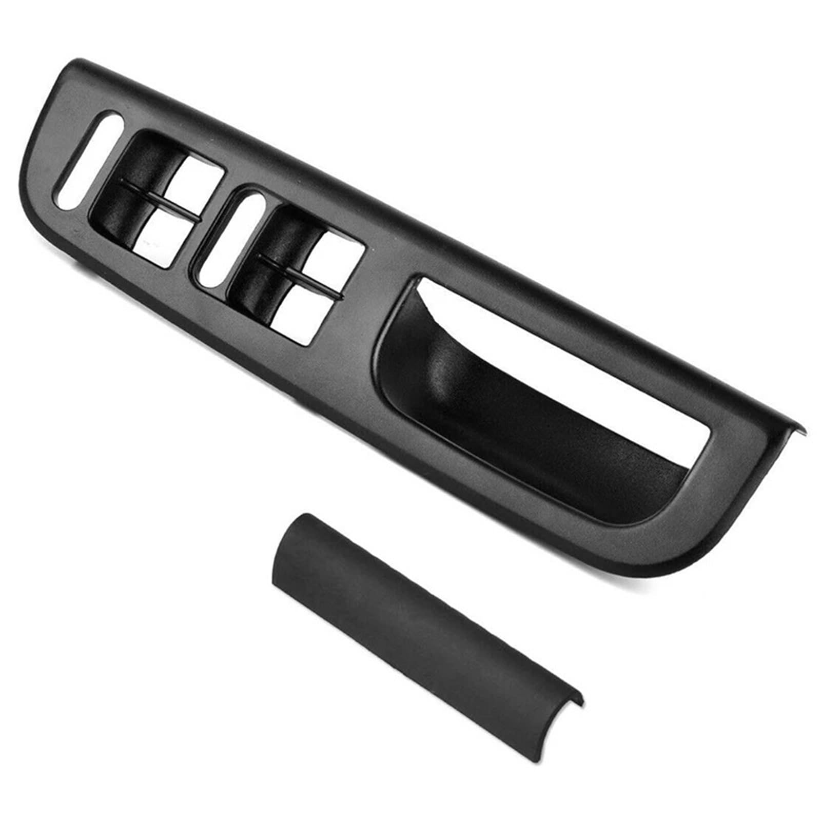 Manovella finestra auto Manovella antiscivolo Pannello di controllo del pulsante di sollevamento del vetro del finestrino della portiera anteriore sinistra, adatto per Golf 4 Jetta MK4 Bora