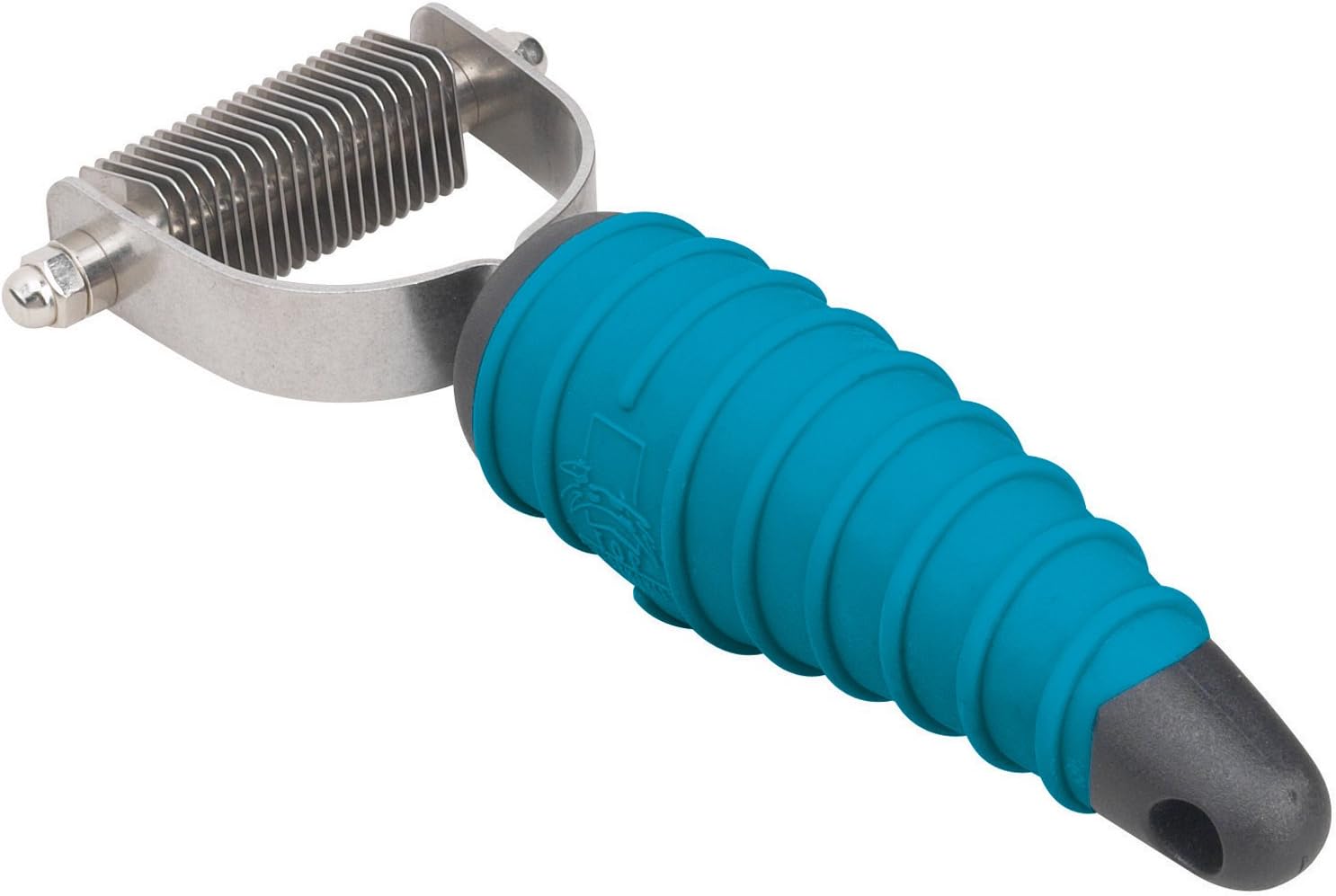 Master Grooming Tools Stripping Tools — Contoured Stripping Tools for Dog Grooming - 20-Blade Style, 6½"