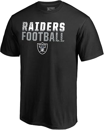 Mens Black Las Vegas Raiders Iconic Collection Fade Out T-Shirt