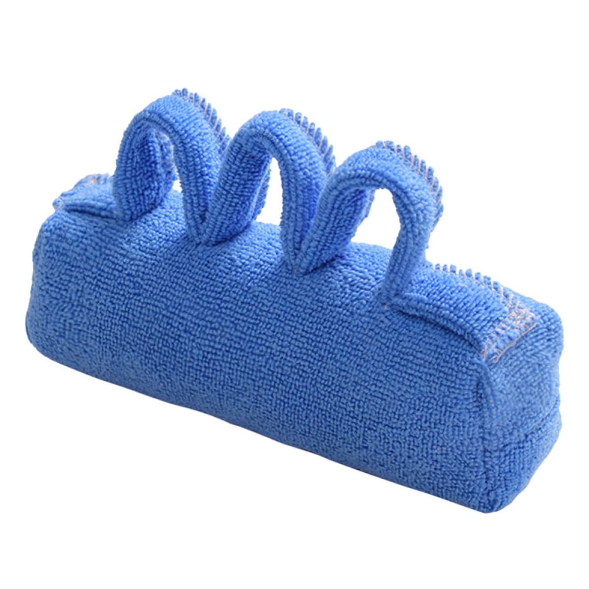 INOOMP Separador de Dedos Cojín para Contracturas de Mano Transpirable y Esponja para Rehabilitación de Personas Mayores Talla Única Uso en Casa