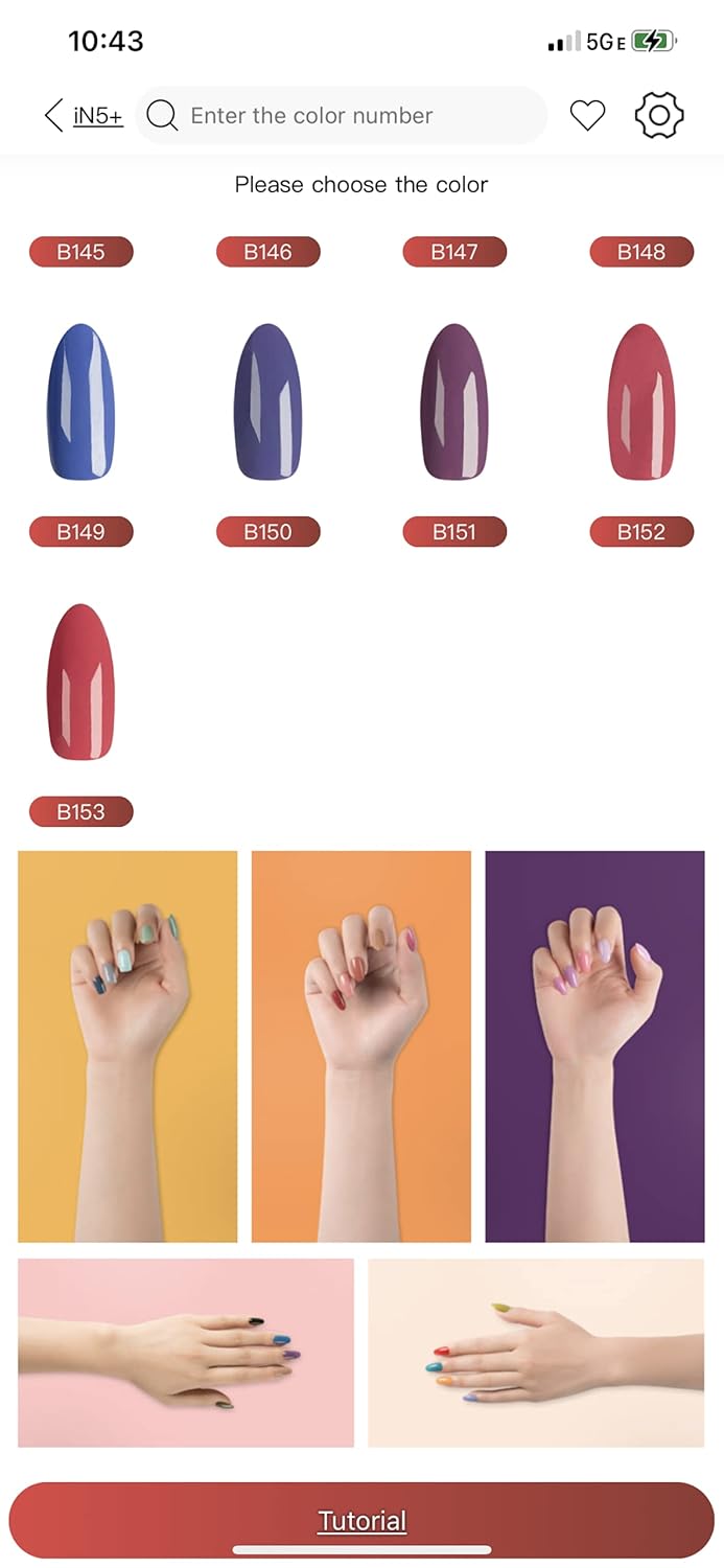 O2nails One Step Gel Nail Polish Kit 120 Colors Top and Base Coat 3in1 nail Polish