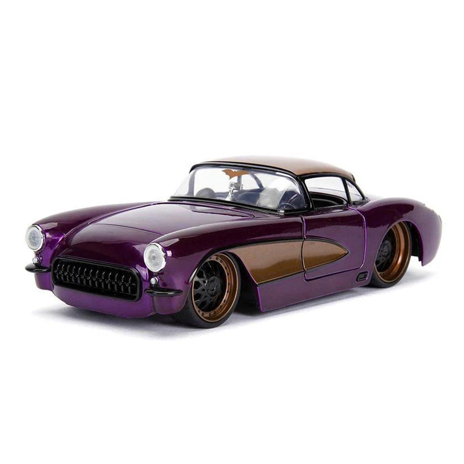 Btwodian Scale Model Car For Chevrolet For Corvette 1957 Diecast Model Car