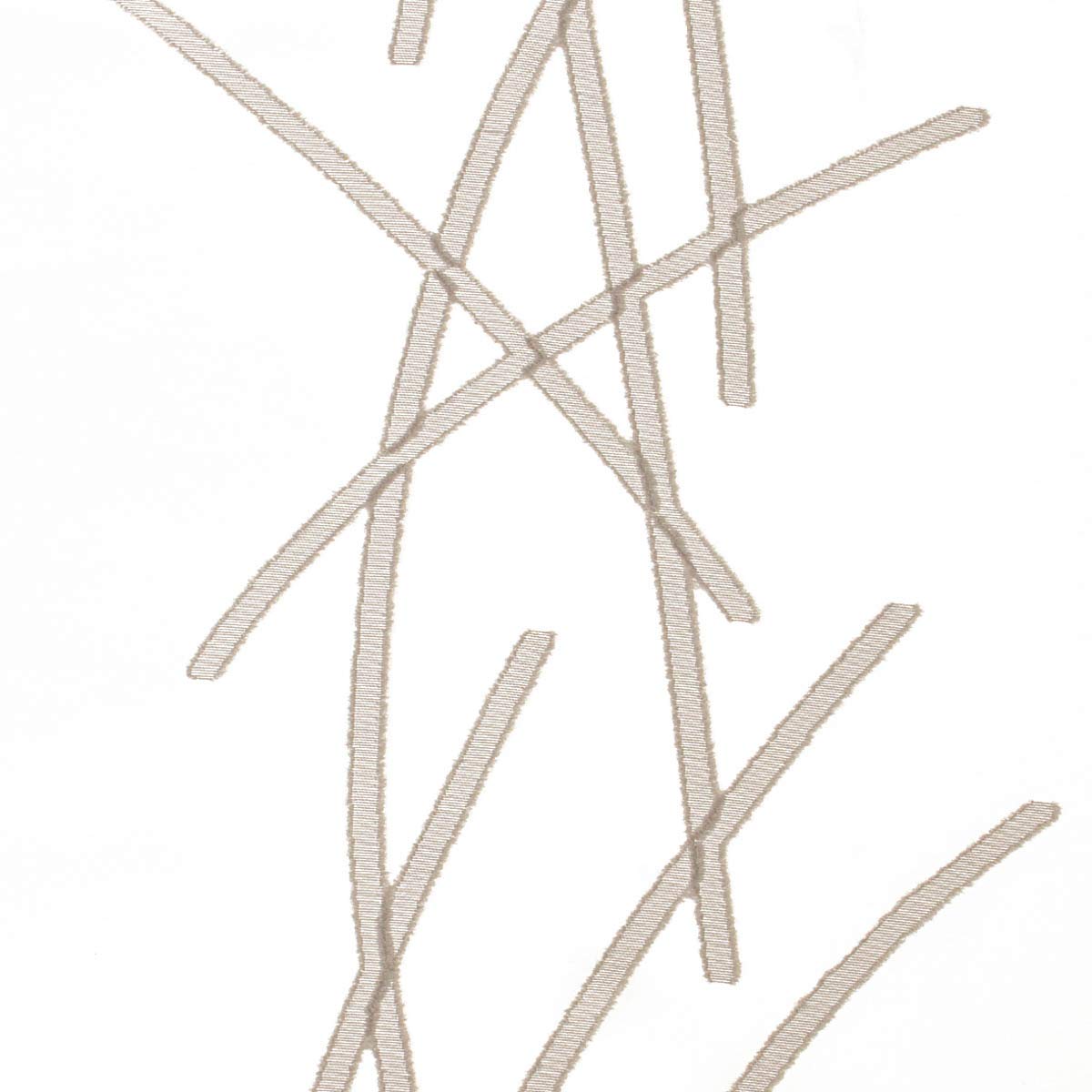 Carlina Scherli Panneau japonais Blanc/taupe 60 x 245 cm