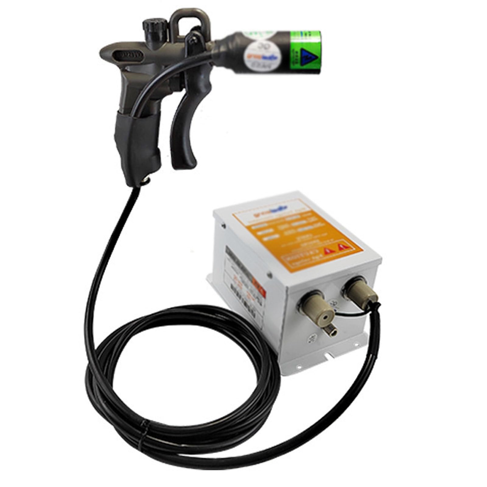 Pistola de aire antiestática, eliminador electrostático ionizante, generador de alto voltaje de 4,6 KV/10 KV para polvo y limpieza industrial