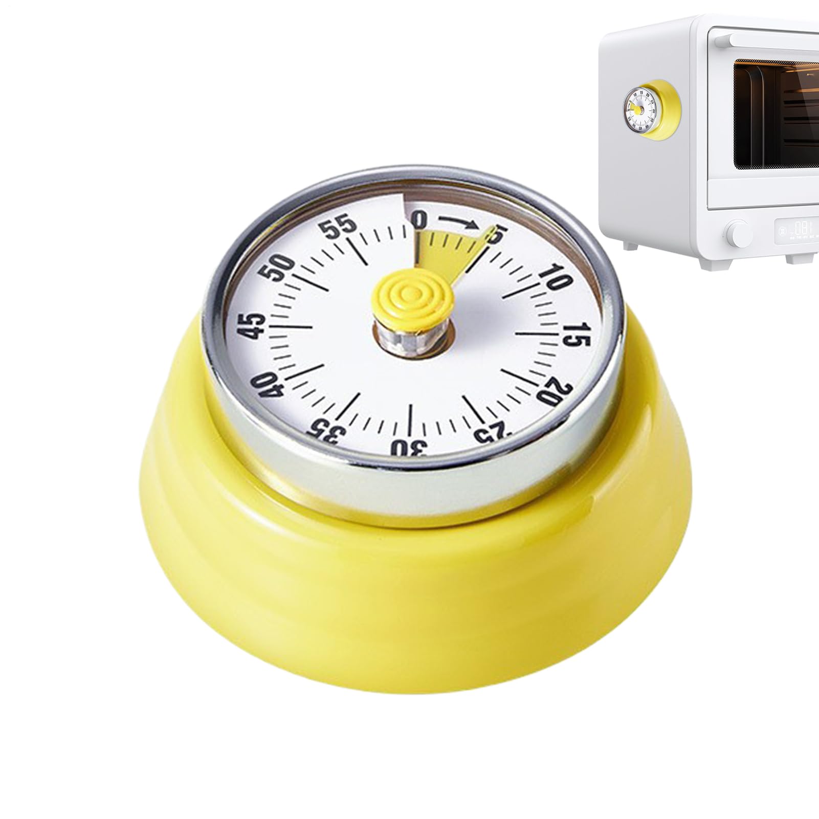 Minuterie à remontage manuel de cuisine pour compte à rebours sonore 75 dB fort
