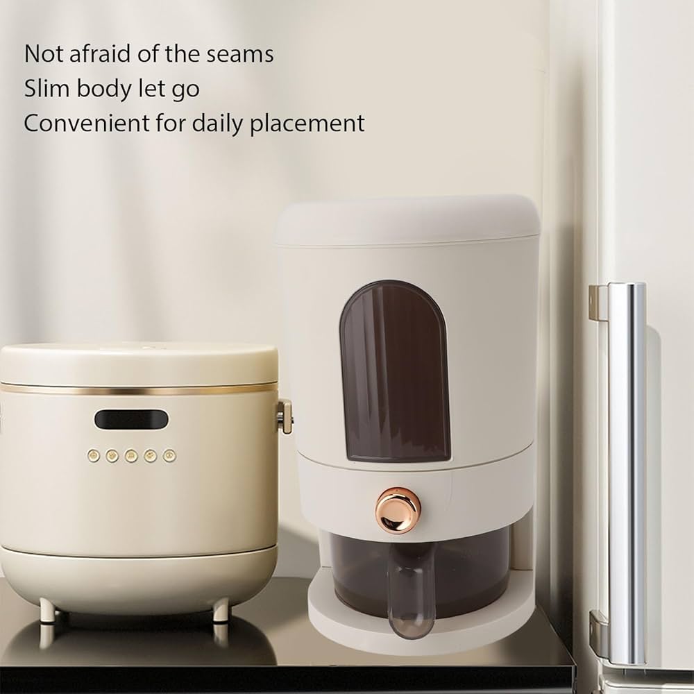 ライスディスペンサー Amazon｜ライスディスペンサー 11ポンド(5kg) 米保存容器 密封