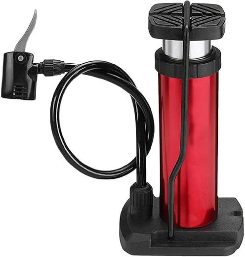 Sulfar Mini Bike Foot Pump Portable Floor Tire Pump Hand Foot Activated Air Pump Bike Tire Inflator for Road Mountain Bik