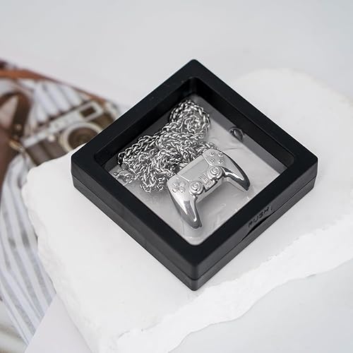 Miniatura 7 de Colgante de controlador de juego helado, Zinc, No es una piedra preciosa