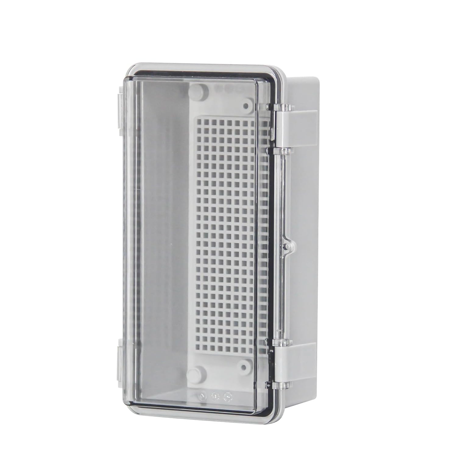 Waterproof Junction Box Project Outdoor Weatherproof ABS Plastic Box Impact-Resistant Weatherproof Electrical Enclosure for Garden, Garage, Solar, and Marine Applications Clear (7.8"x3.8"x2.9")