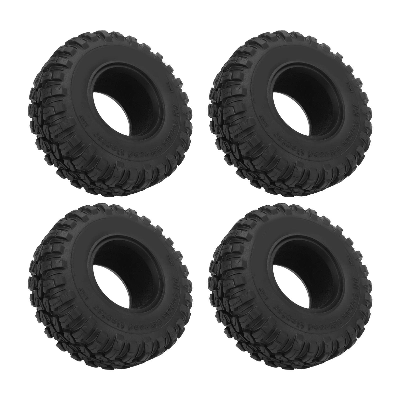Lekkie Opony Gumowe RC, Wzór żwiru, Mocna wydajność Amortyzacji dla, HSP, Axial SCX10 D90, HPI z 2,2 -calową piastą Koła
