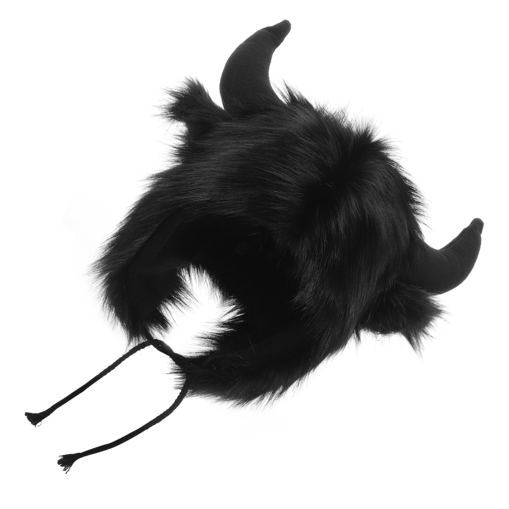 Homoyoyo Tapa Del Oído De Bocina Fiesta Divertido Sombrero Con Orejas De Animales Gorro De Disfraz De Animal Sombreros De Disfraces De Animales Sombrero De La Novedad Felpa Negro