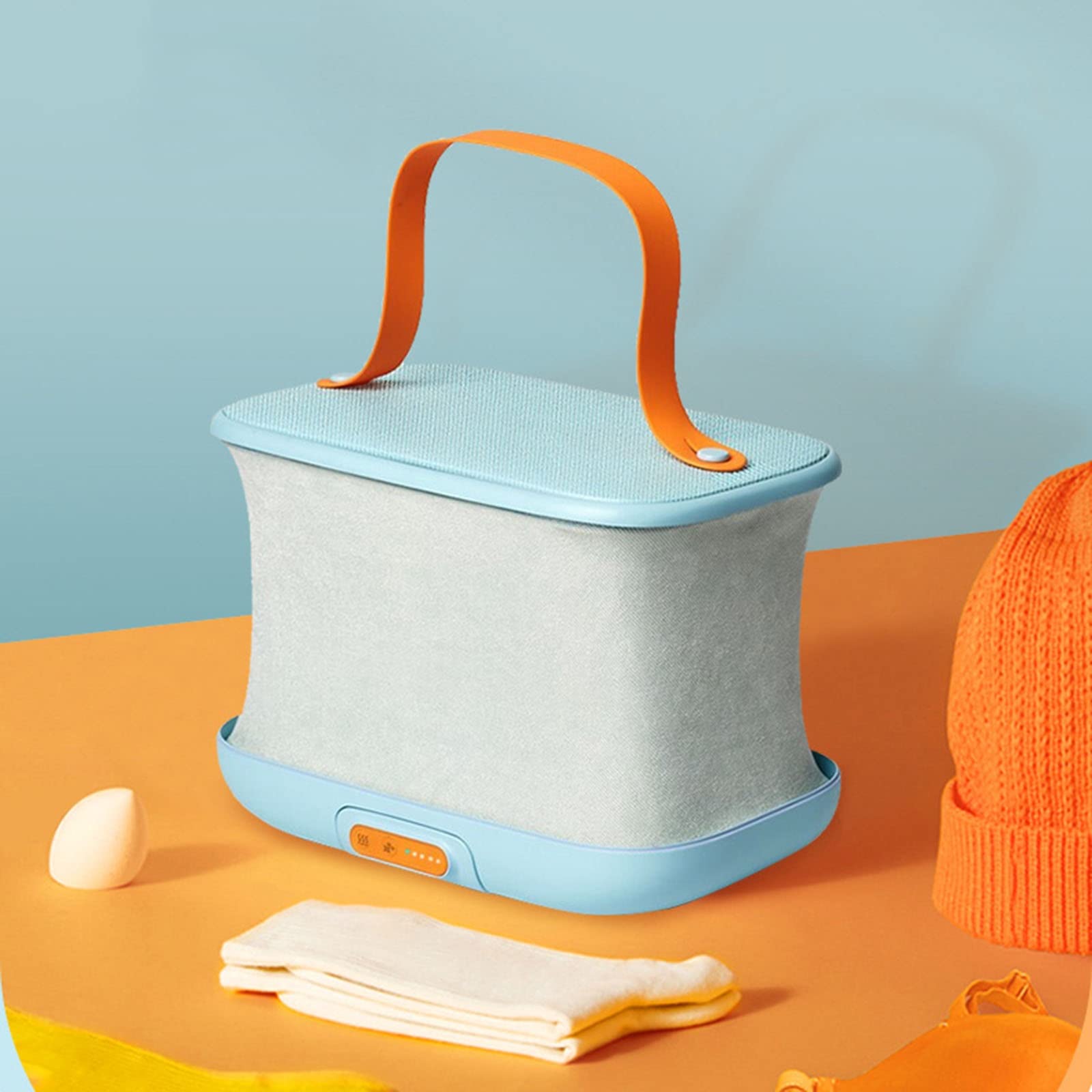 FAXIOAWA Secadora De Ropa Interior Pequeña, Caja De Secado Plegable De Viaje, Secado A Temperatura Constante, Compacta Y Conveniente