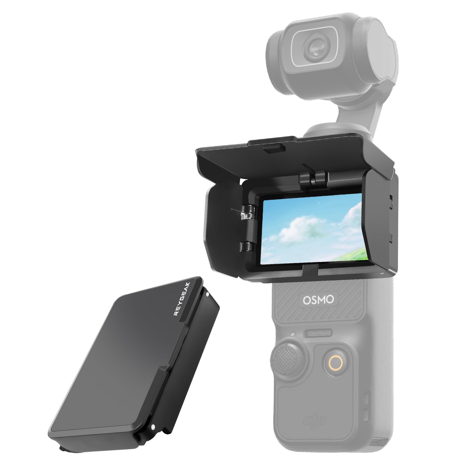 Film Protecteur Verre 9H BROTECT Pour DJI Osmo Action 4 (Affichage Avant) [ Anti-Rayures, Transparent] - Appareil Photo